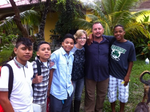 Patrick & Deana McCusker hosted these islanders on LIFE's field trip!